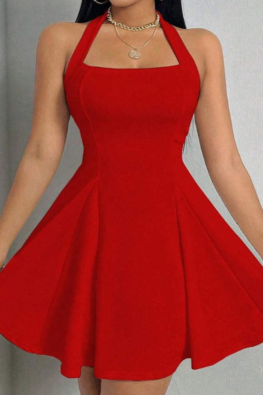 Robe Patineuse Rouge