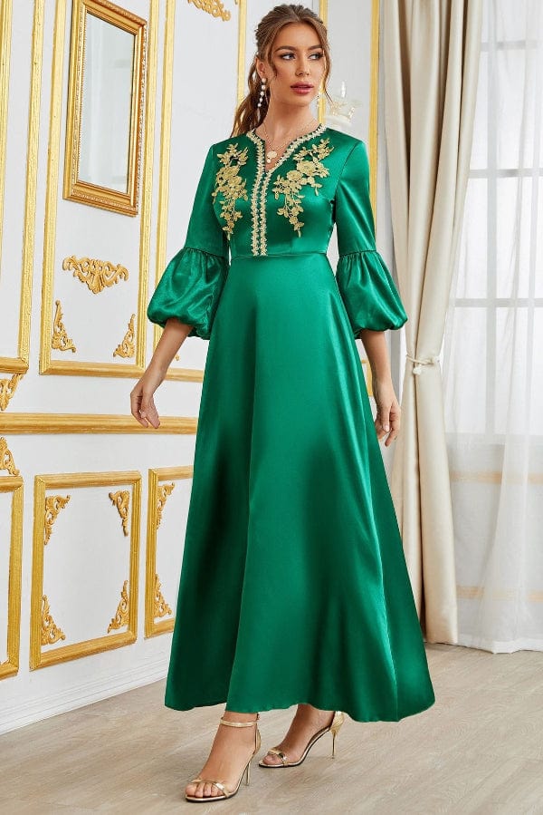 Robe Patineuse Verte Sapin