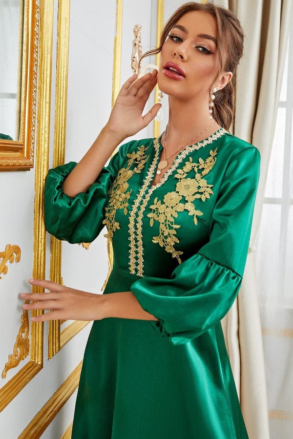 Robe Patineuse Verte Sapin