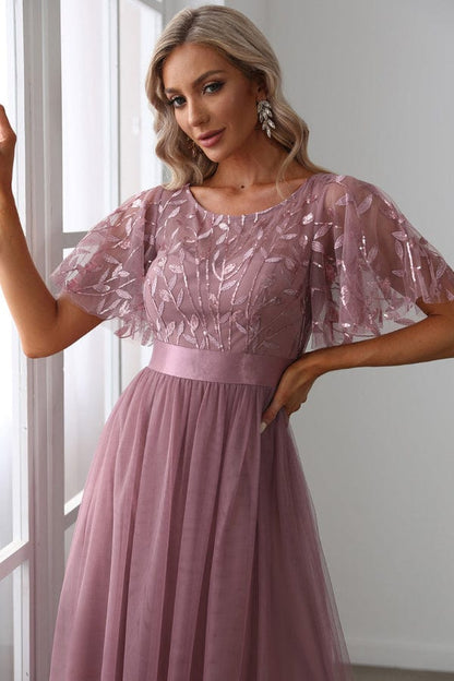 Robe Patineuse Vieux Rose