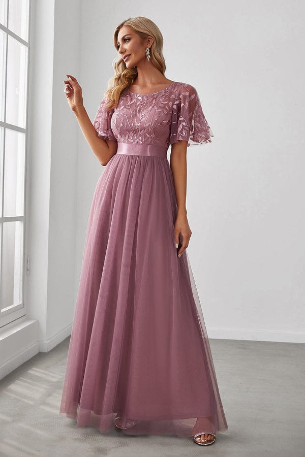 Robe Patineuse Vieux Rose