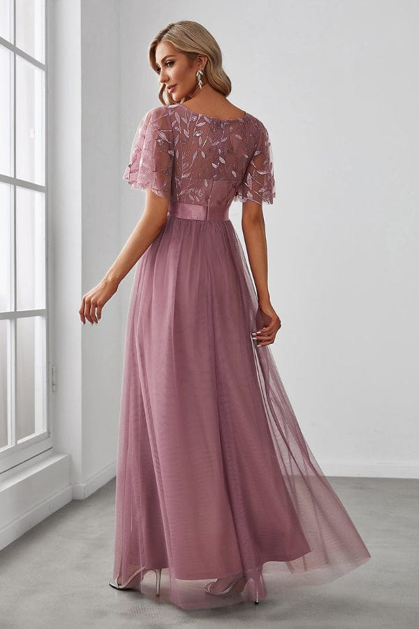 Robe Patineuse Vieux Rose