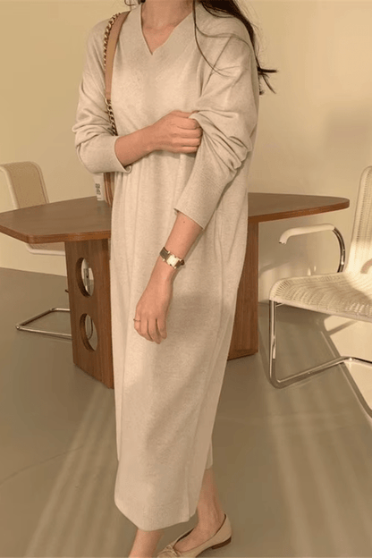 Robe Pull Beige