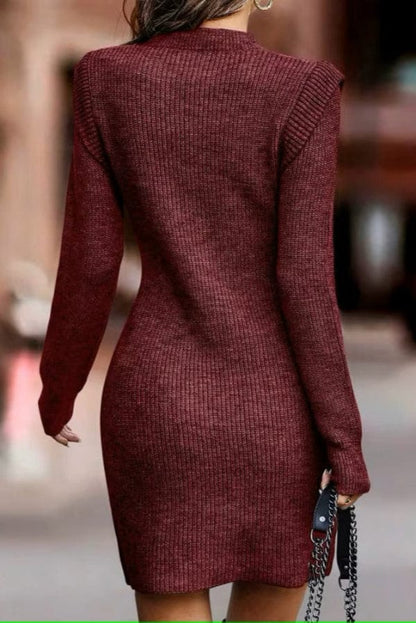 Robe Pull Bordeaux