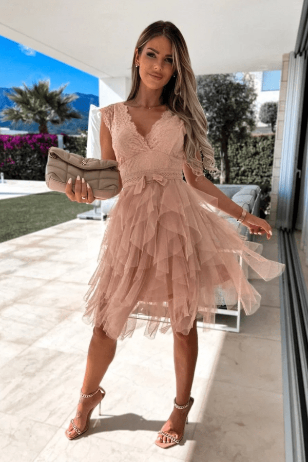 Robe Rose Pâle Pas Chère