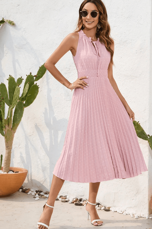 Robe Rose Poudrée Pour Mariage Invité