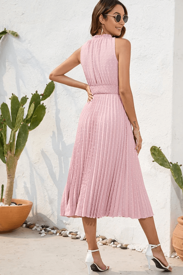 Robe Rose Poudrée Pour Mariage Invité