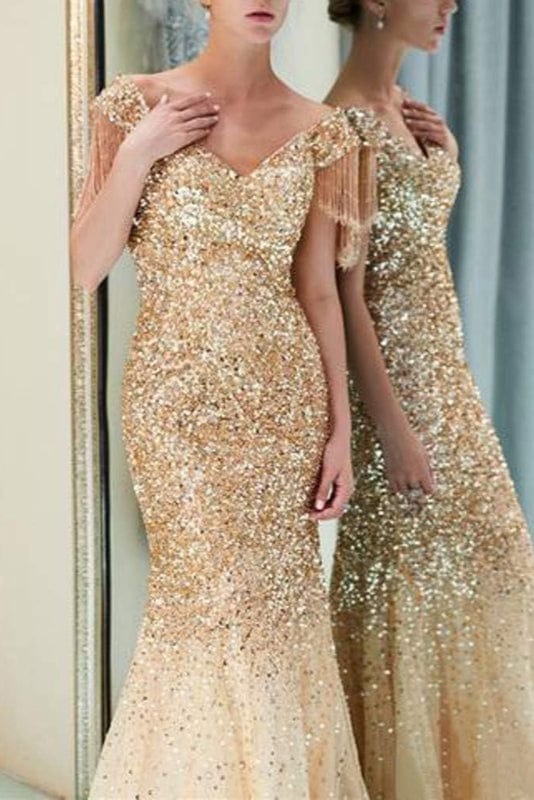 Robe Sirene Champagne