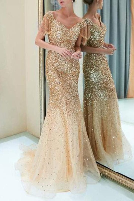 Robe Sirene Champagne