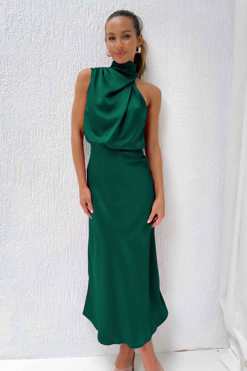 Robe Temoin Vert Sapin