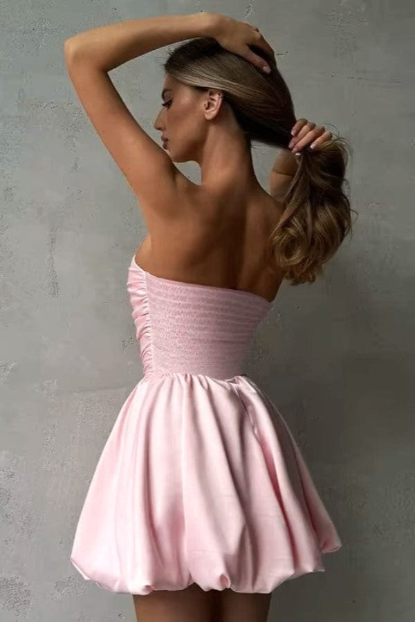 Robe Trapèze Rose Pâle