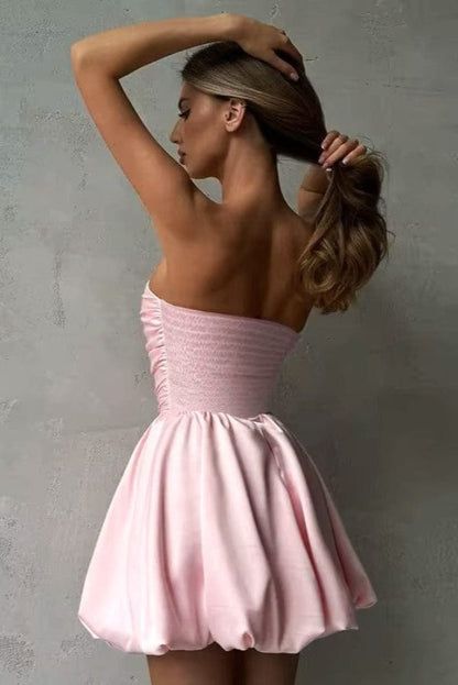 Robe Trapèze Rose Pâle