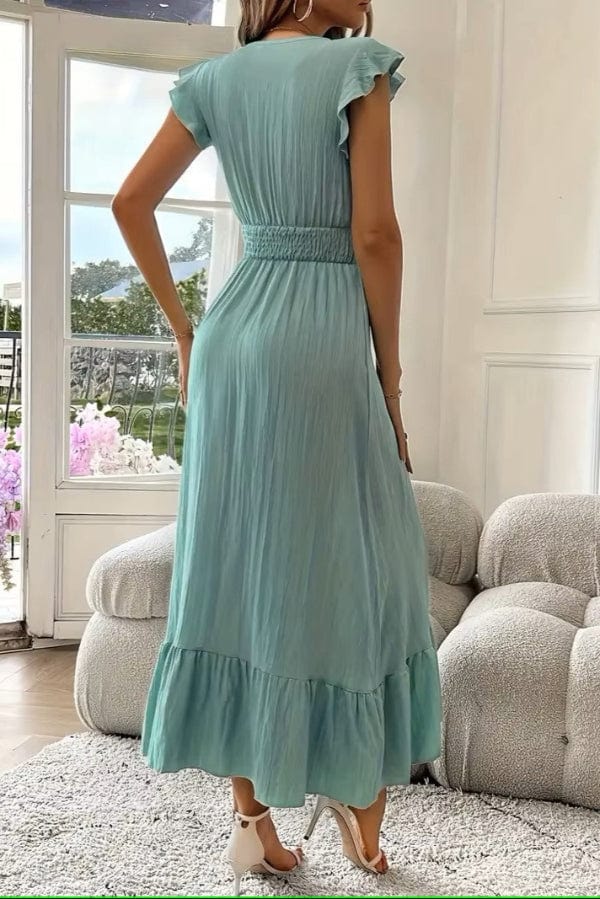 Robe Vert D'Eau Pas Cher