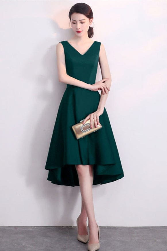 Robe Vert Émeraude Courte