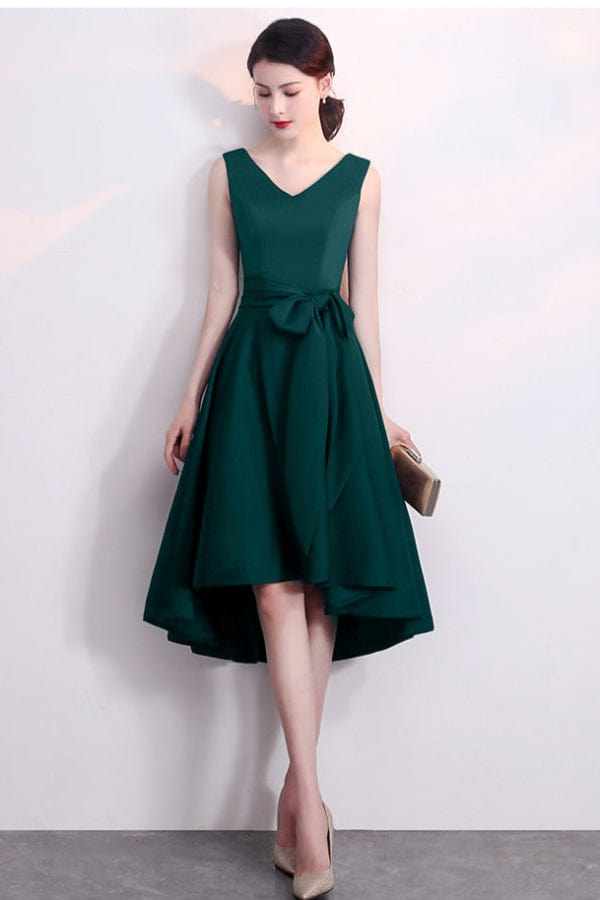 Robe Vert Émeraude Courte
