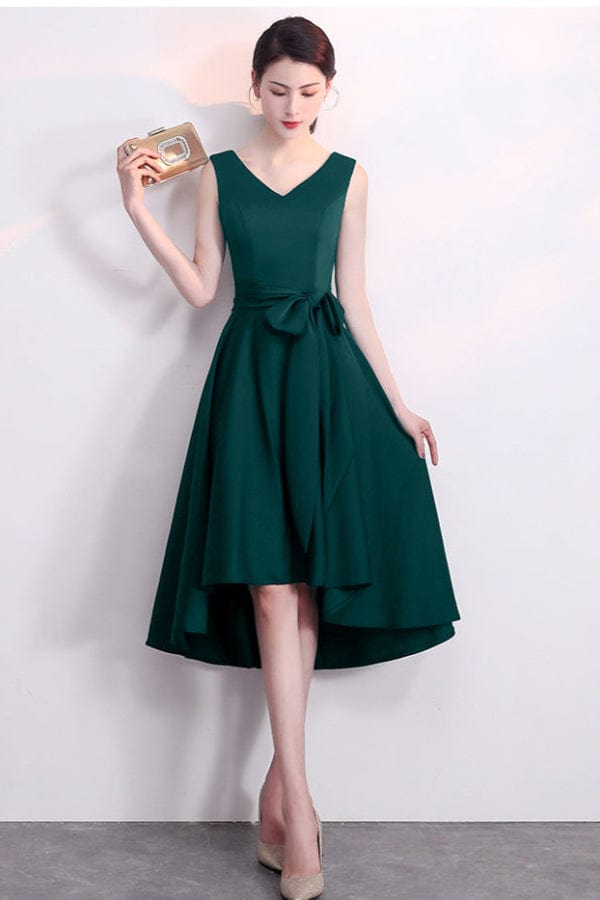 Robe Vert Émeraude Courte